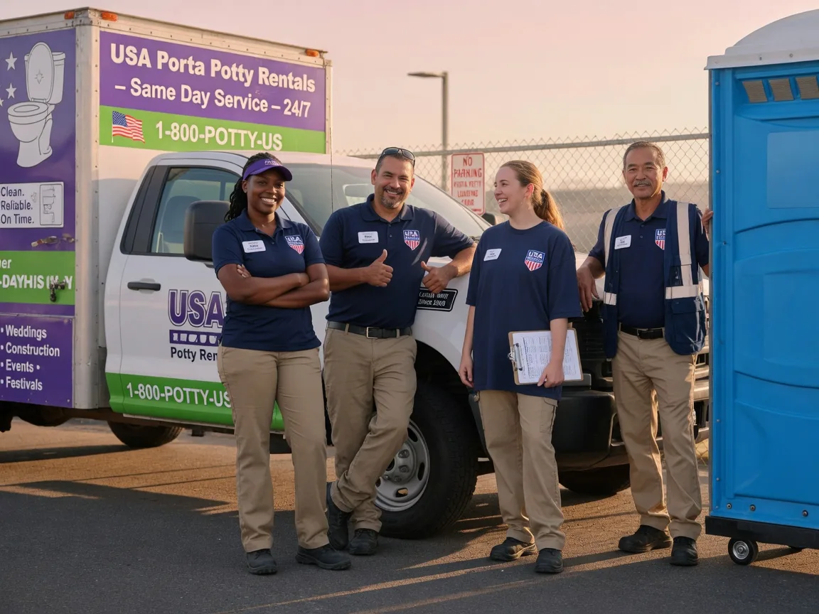 Porta Potty Rental company in Upper Falls, MD